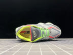 New Balance 9060DGG Grey Sneakers with Lime Accents
