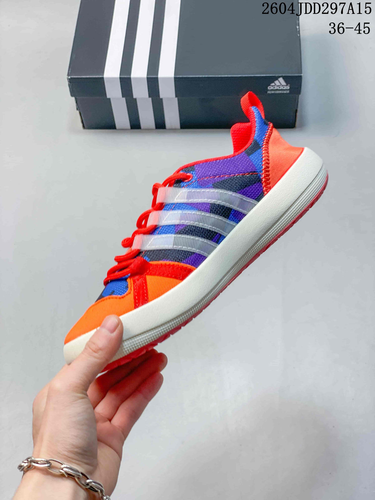Adidas Terrex CC Boat Water Shoes Orange Blue 2604JDD297A15