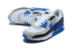 Nike Air Max 90 White Blue Black Sneakers
