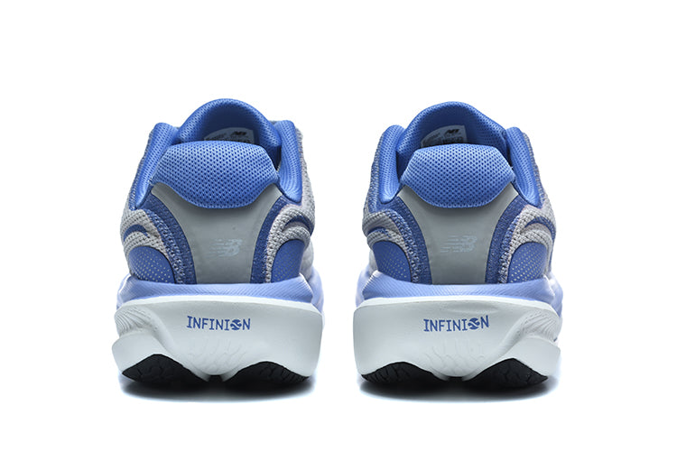 New Balance 1080 Gray and Blue Running Sneakers