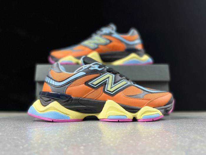 New Balance 9060 U9060OGB Orange Multicolor Sneakers