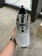 On Cloudhorizon Sneakers, Gray and White