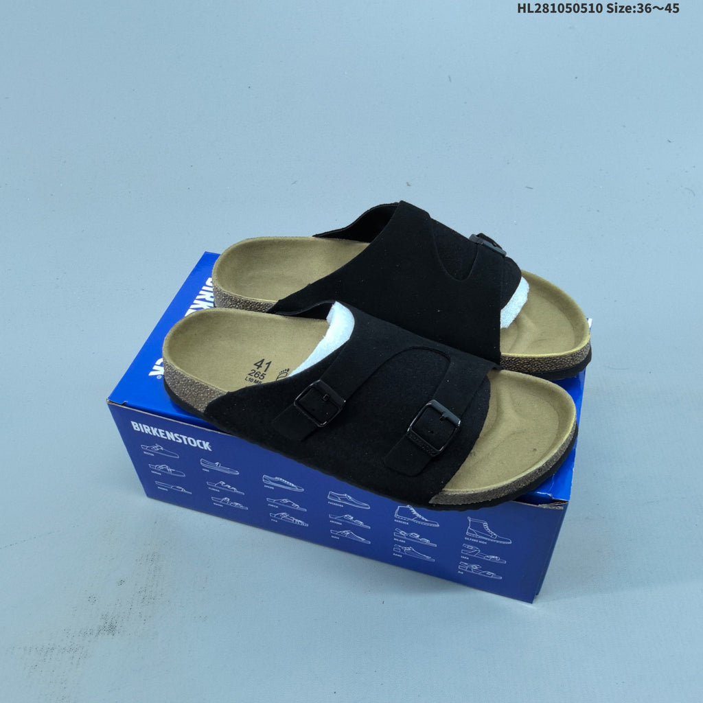 Birkenstock Arizona Two-Strap Slide Sandals Black 1029257