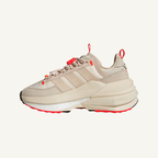 Adidas Women's Cream/Red Avryn X Sneakers, ID8837 (No Box)