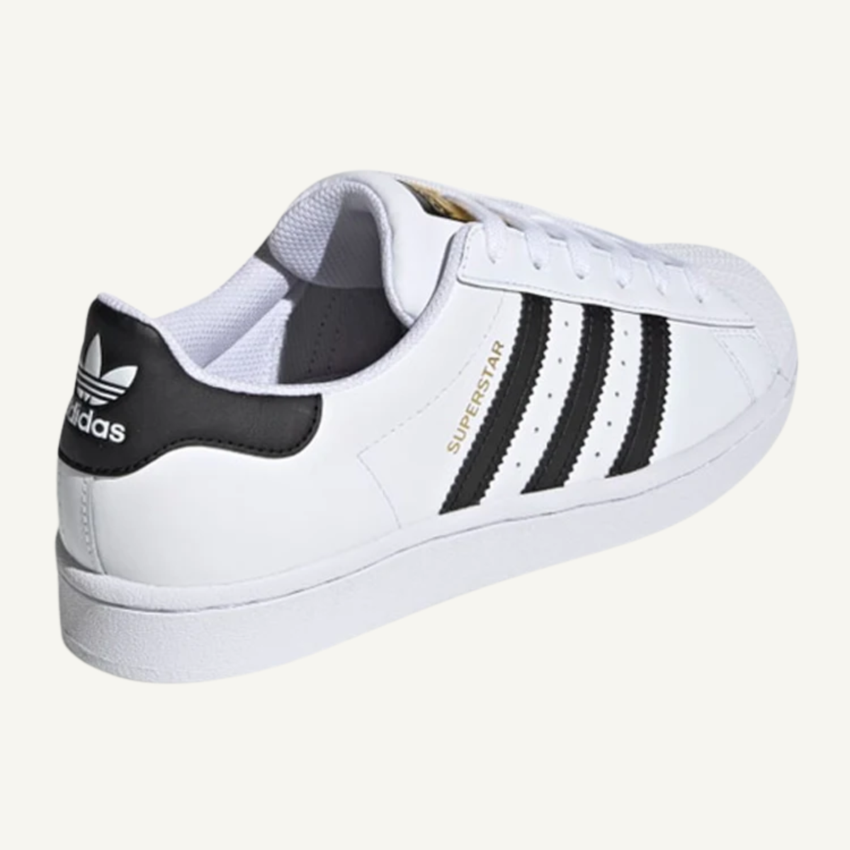 Adidas Originals Women's White/Black Superstar Sneakers, FV3284