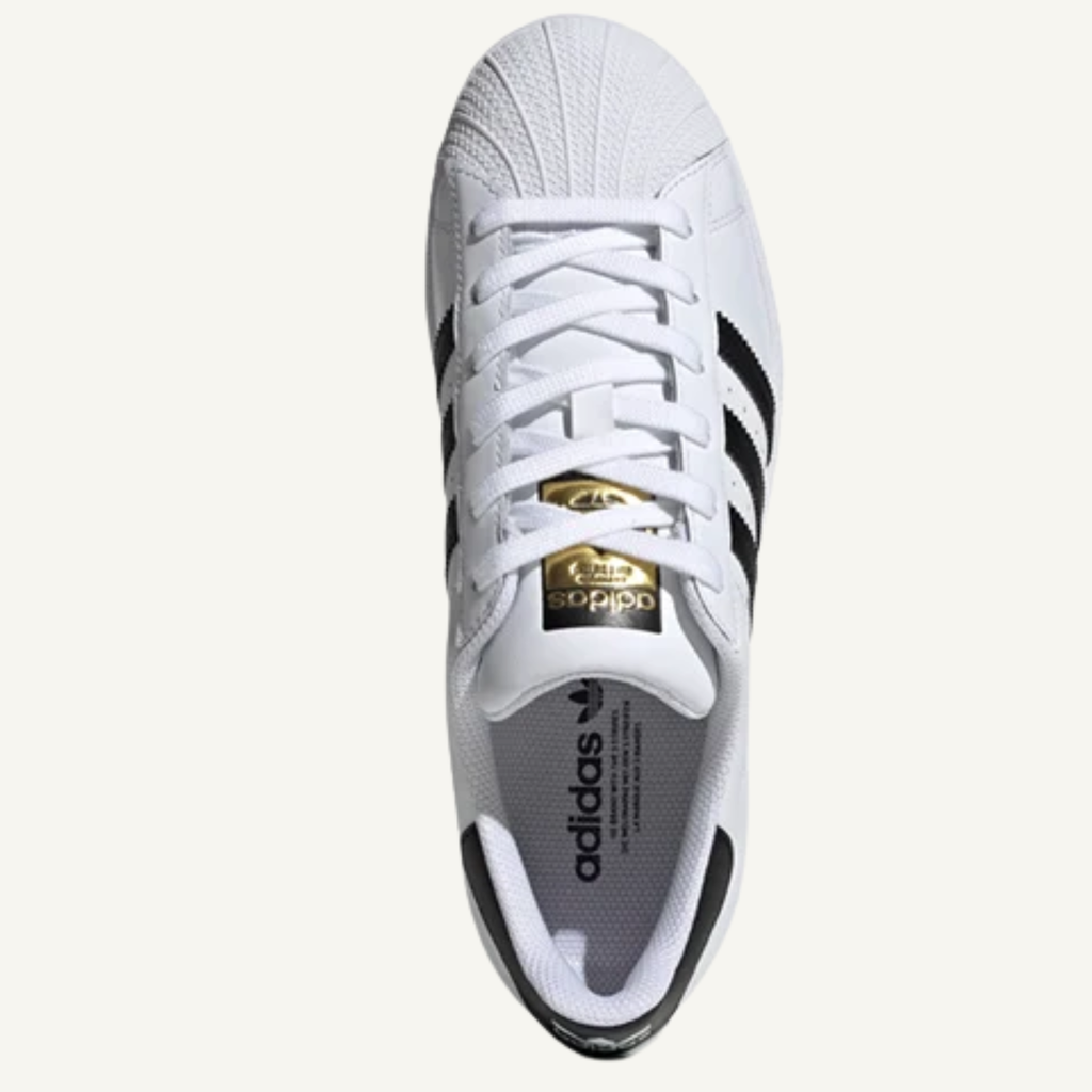 Adidas Originals Women's White/Black Superstar Sneakers, FV3284