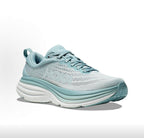 HOKA Bondi 8 Running Shoes in Light Blue