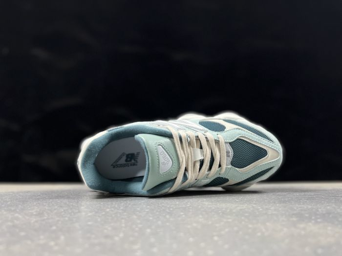 New Balance U9060FG Sneakers in Mint Green and White