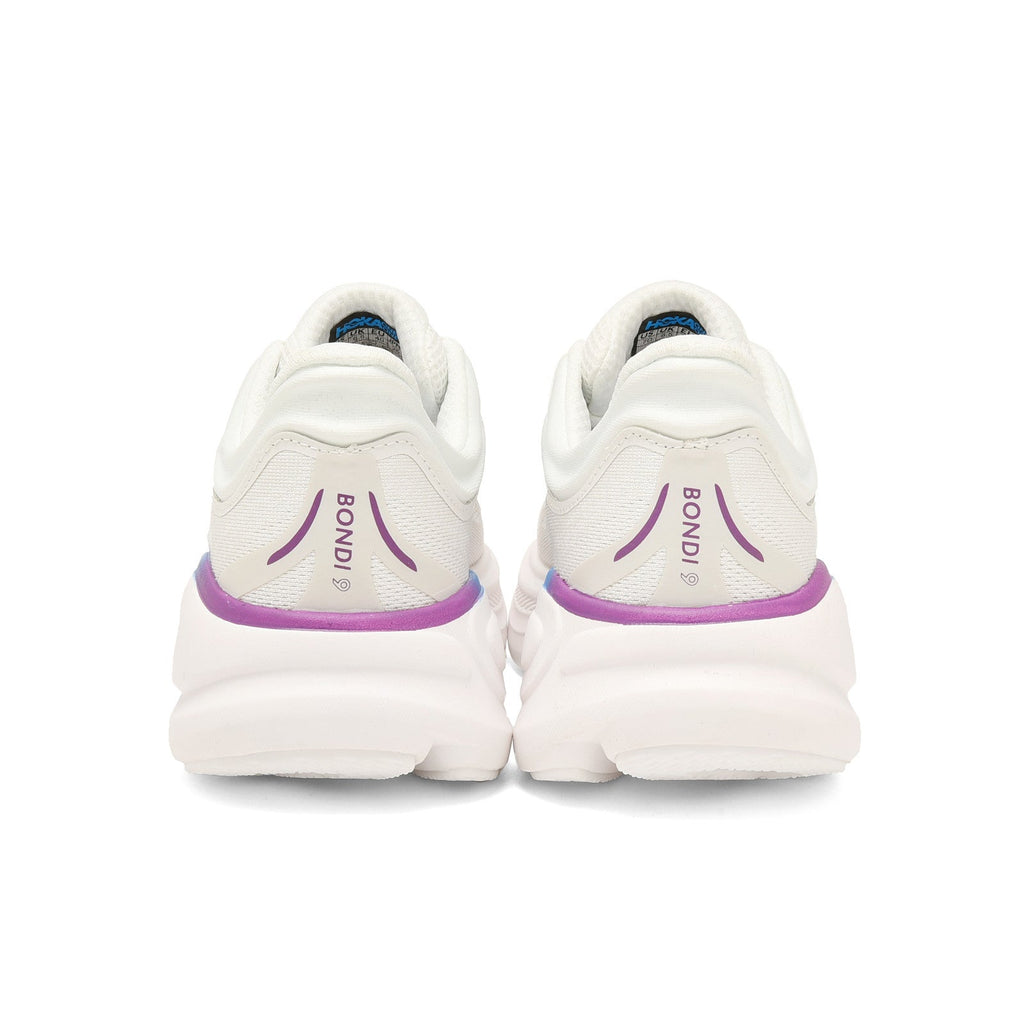 HOKA Bondi 9 White Rainbow Running Shoes 1162012-CYWH