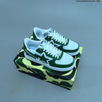 BAPE SK8 STA Low-Top Sneakers in Blue or Green