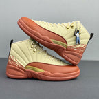 Jordan 12 Retro Eastside Golf Sneakers Cream Brown DV1758-108