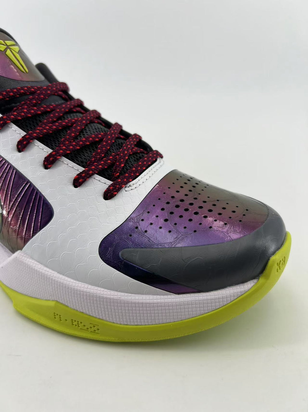 Nike Kobe 5 Protro Basketball Shoes White Purple Volt CD4991-100