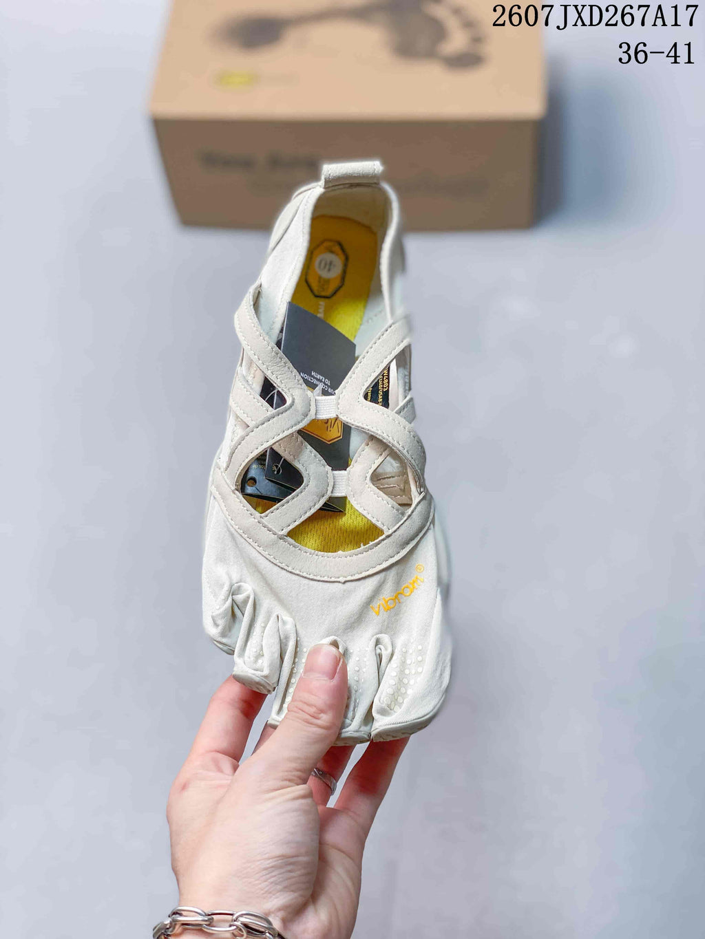 Vibram Five-Finger Training Shoes for Women - Off-White