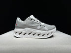 On Cloudeclipse Running Shoes, Gray and White