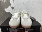 Converse Trainer-Style Sneakers in Cream and Black