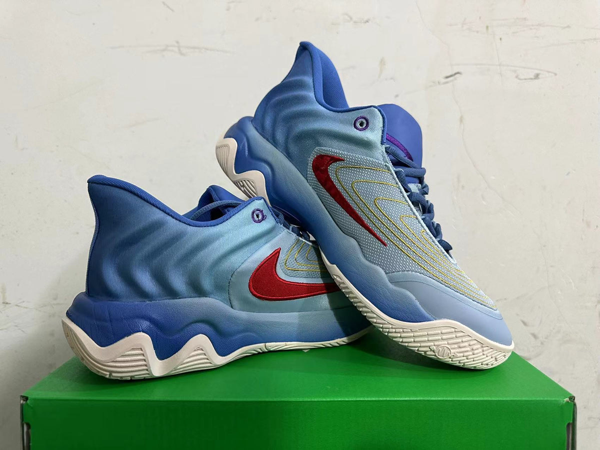 Nike Blue High-Top Basketball Sneakers