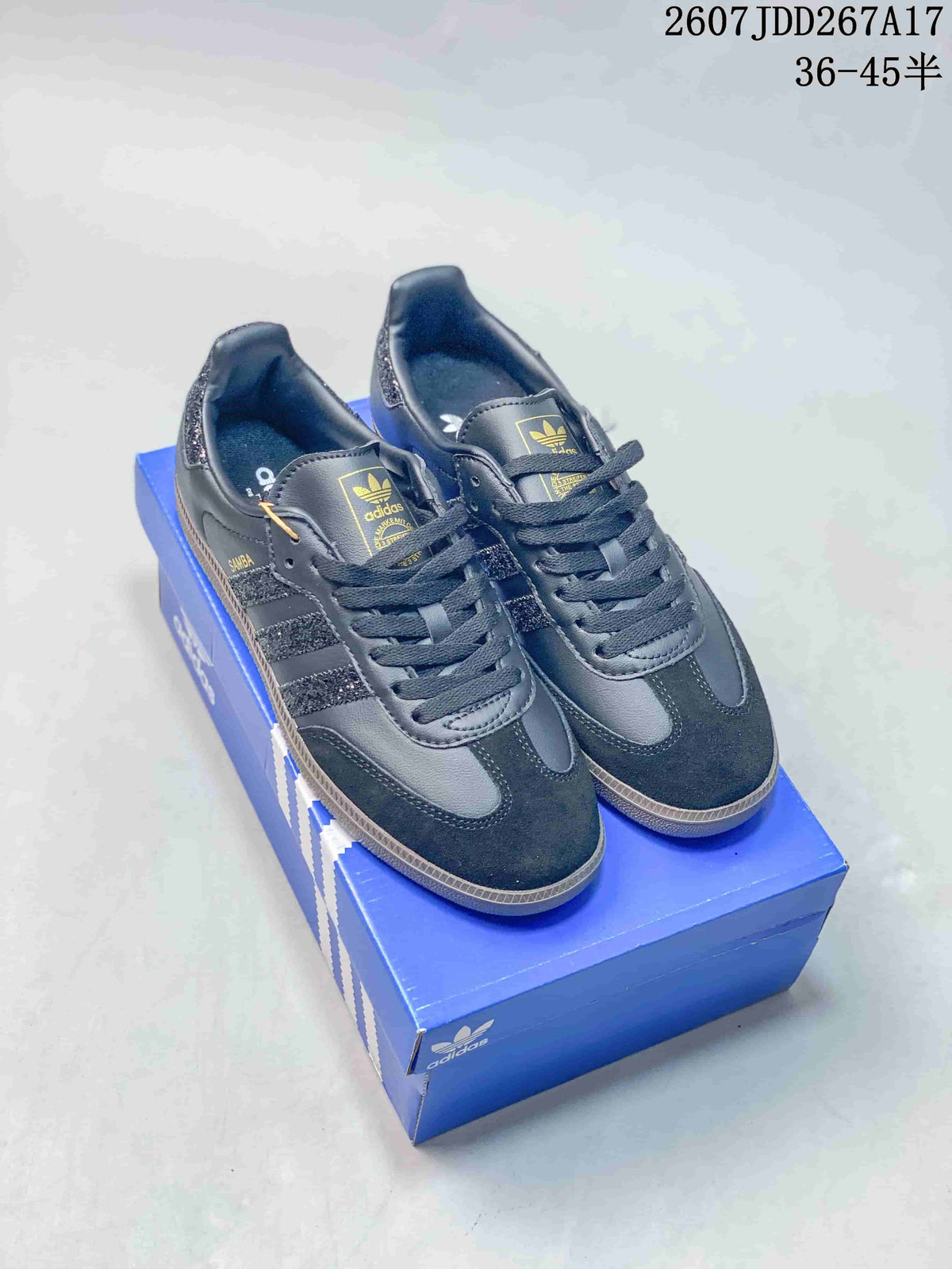 adidas Samba Low-Top Sneakers in Black or Blue