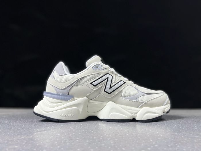 New Balance 9060ZGF Sneakers in White and Grey