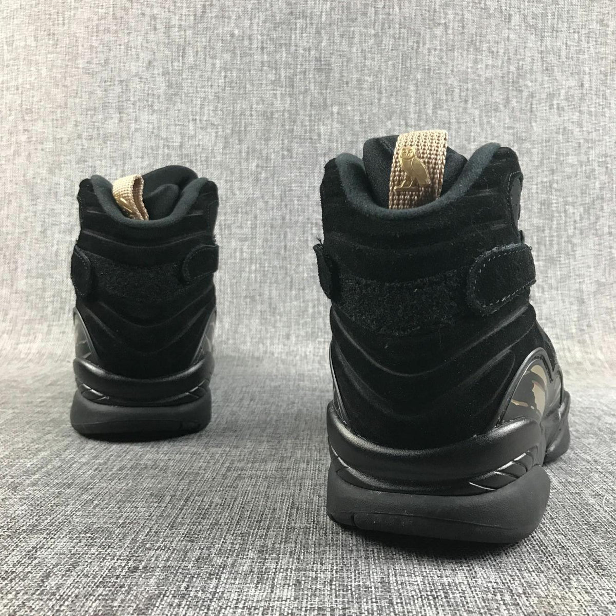 Jordan Air Jordan 8 Retro OVO Black Metallic Gold Sneakers