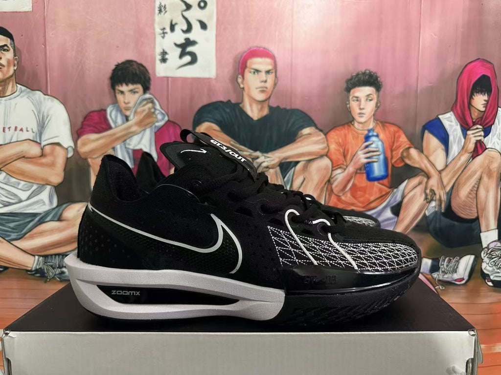 Nike Black and White Basketball Shoes