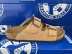 Birkenstock Arizona Suede Two-Strap Sandals