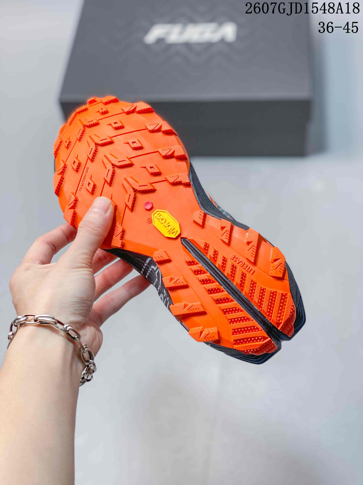 KAILAS FUGA EX330 Trail Running Shoes Gray White Orange