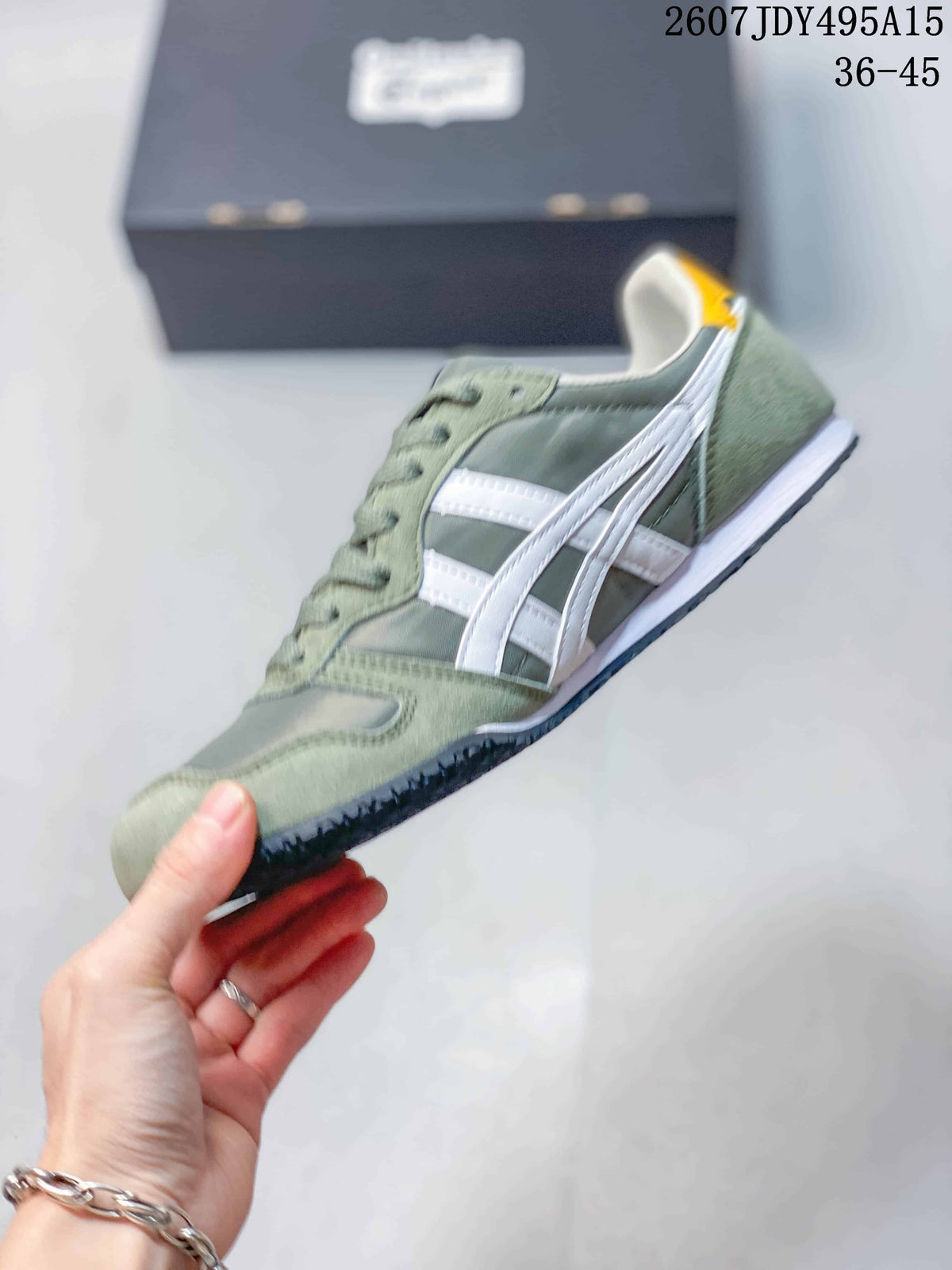 Onitsuka Tiger Serrano Sneakers Green White 2607JDY495A15