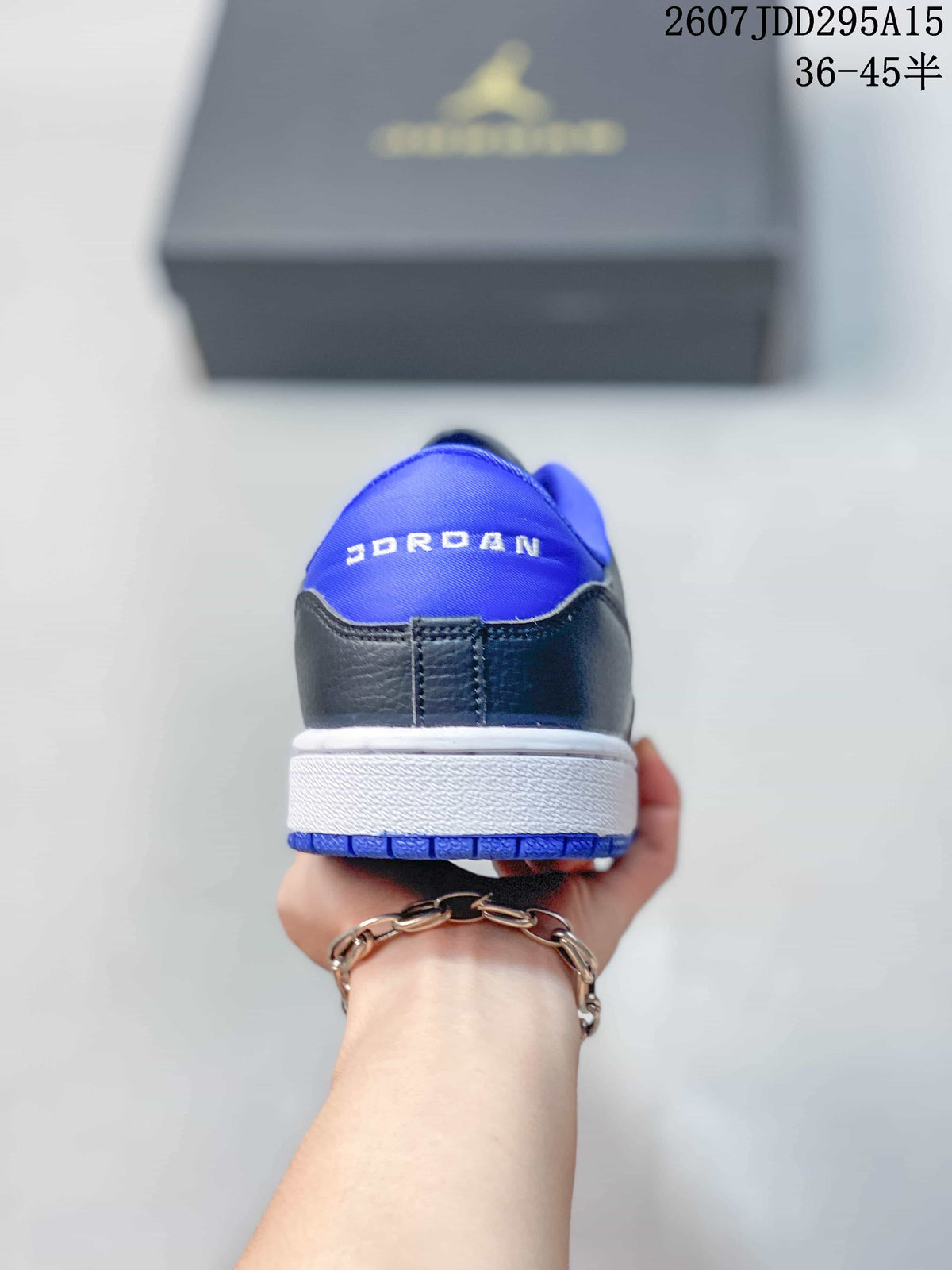 Jordan Air Jordan 1 Low Black Blue White Sneakers