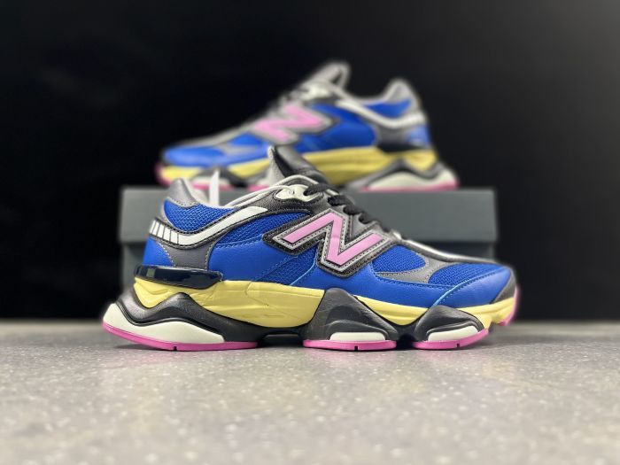 New Balance 9060 BPO Blue and Pink Sneakers