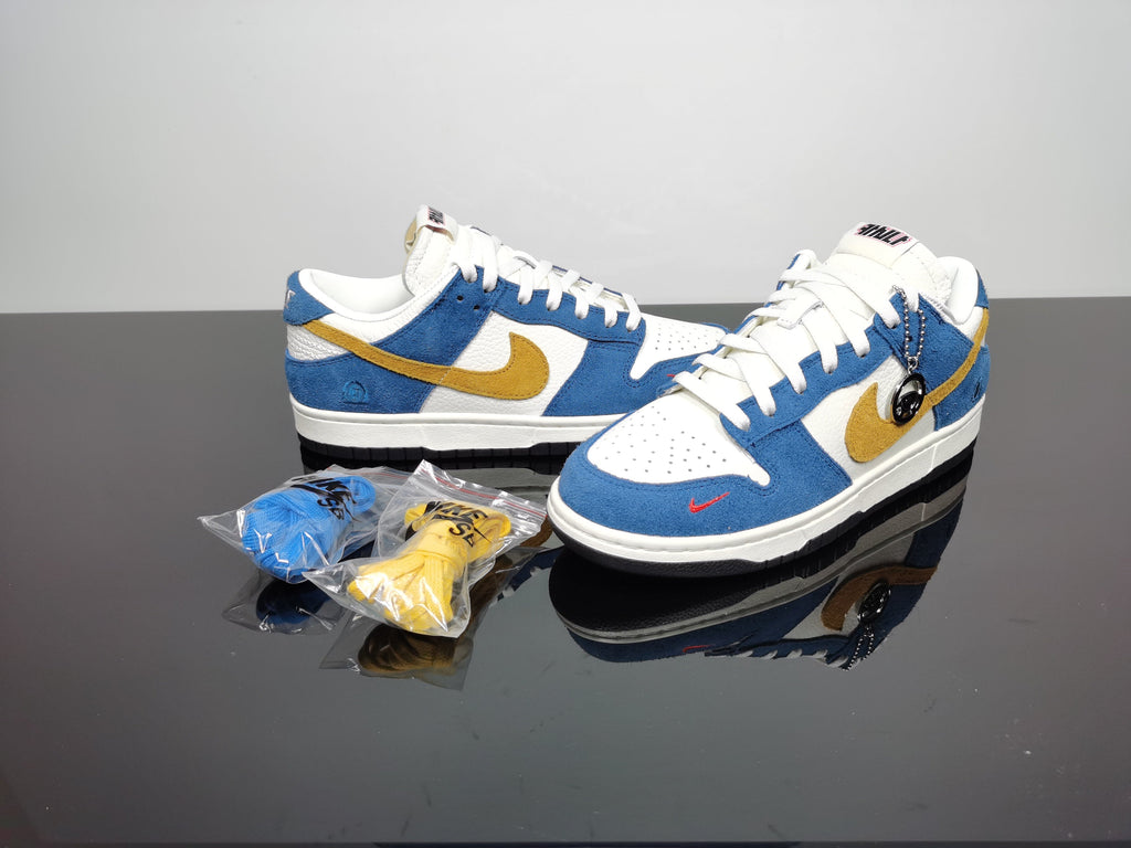 Nike SB Dunk Low Kasina Blue Yellow Sneakers
