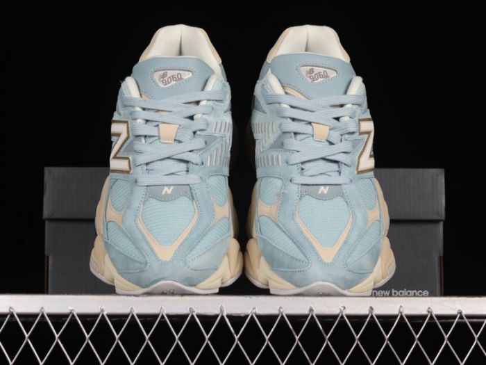 New Balance U9060FNB Sneakers in Blue and Cream