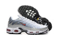 Nike Air Max Plus Sneakers White Silver Red