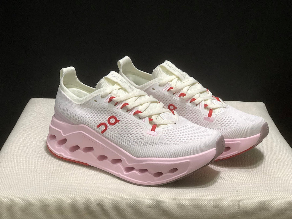 On Cloudsurfer Max Sneakers Ivory Pink