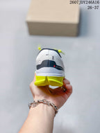 On Cloudstratus 3 Kids' Running Shoes White and Lime