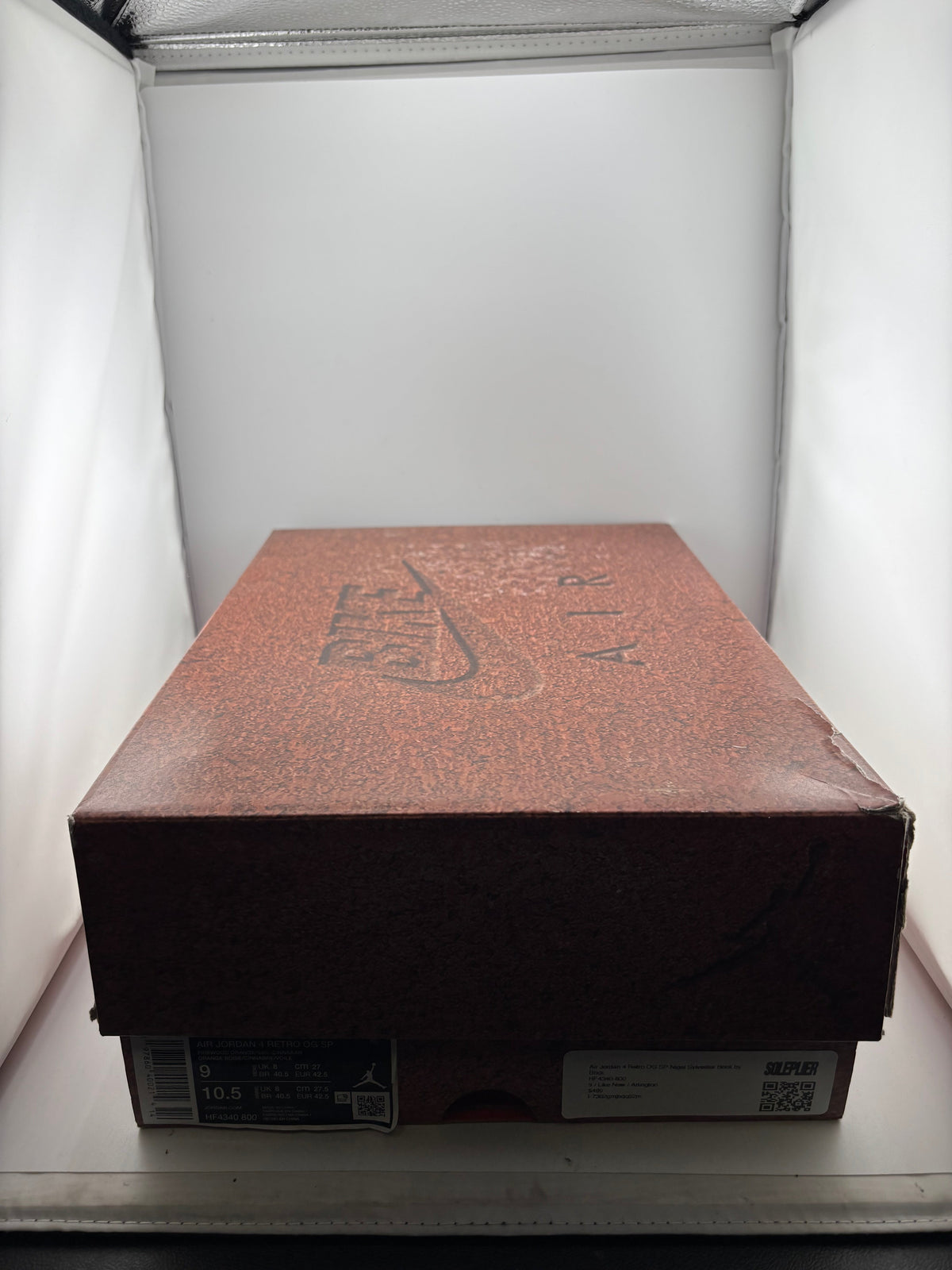Air Jordan 4 Retro OG SP Nigel Sylvester Brick by Brick