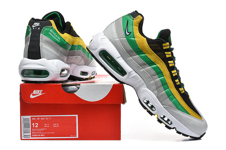Nike Air Max 95 Sneakers Green Yellow Grey Black