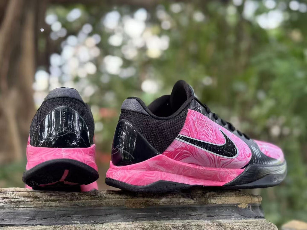 Nike Kobe 5 Basketball Shoes Pink and Black