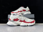 New Balance U9060JBE Sneakers in Cream and Red