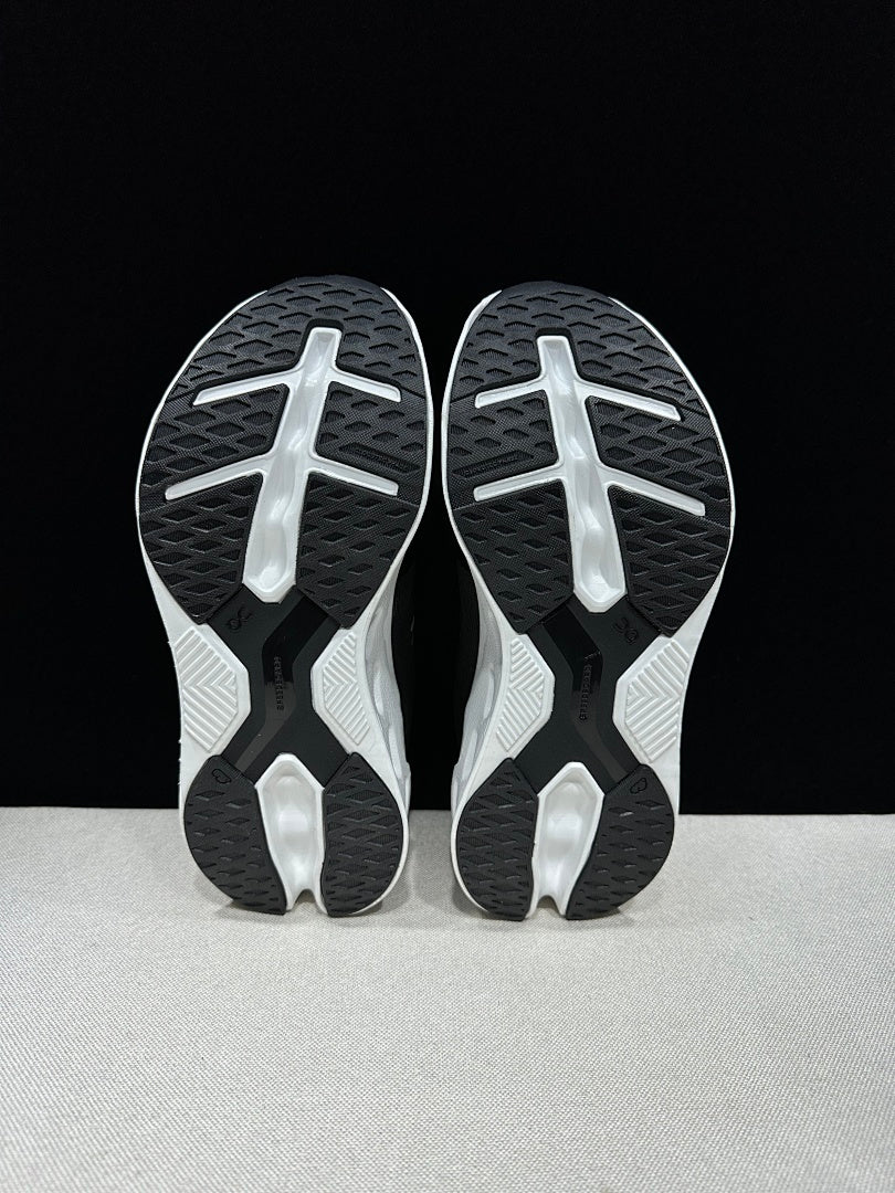 On CloudEclipse Black and White Running Shoes