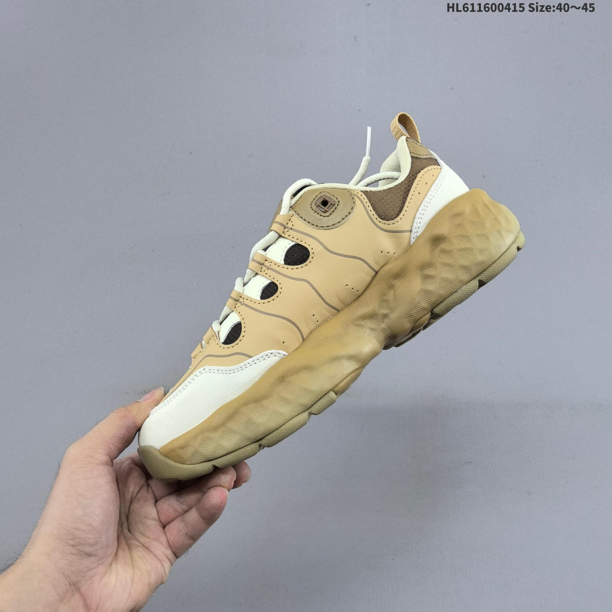 FILA Muffin WE Low-Top Sneakers, Tan and Cream F12M541106FTW