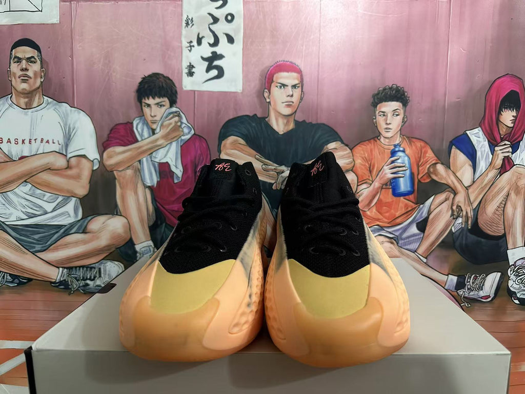 Adidas Basketball Shoes in Black and Orange