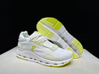 On Cloudnova 2 Sneakers White and Lime