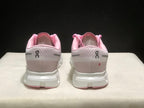 On Cloud 6 Push Sneakers in Pink, Green and White