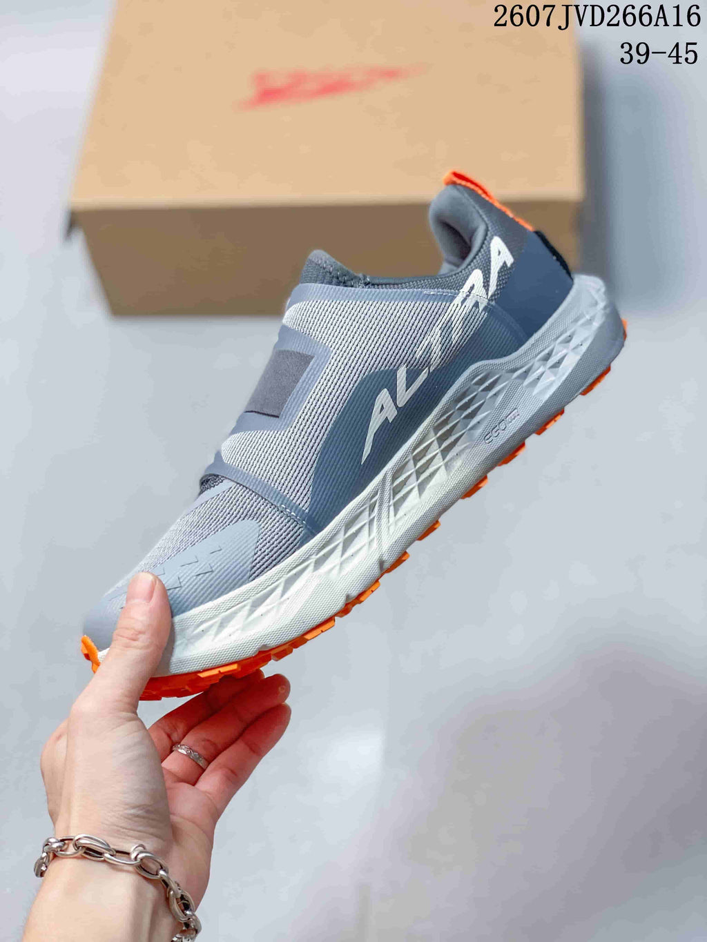 Altra Timp 5 BOA Trail Running Shoes Gray Orange 2607JVD266A16