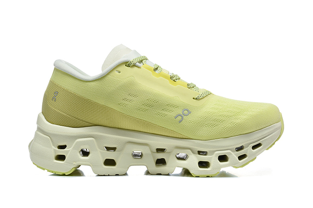 On Cloudmonster 3 Running Shoes, Fluorescent Green