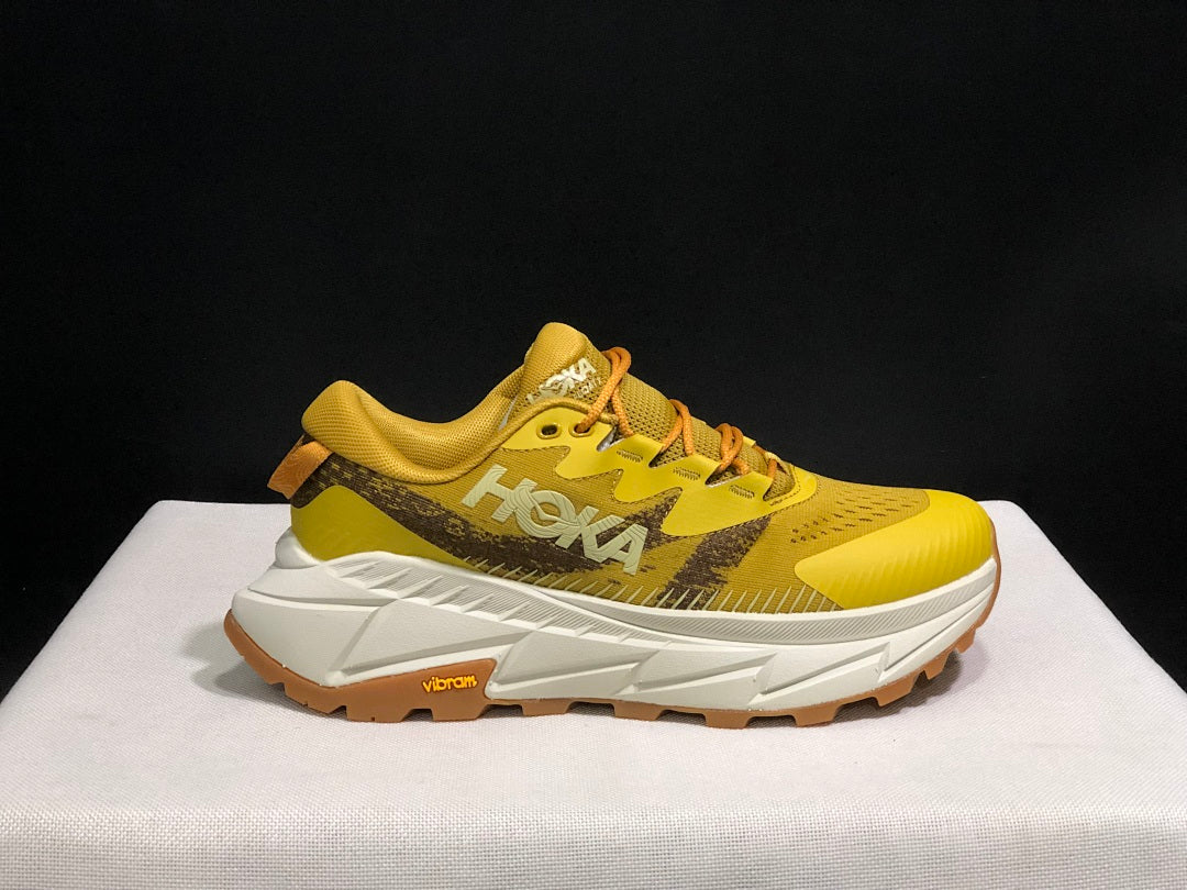 HOKA Skyline Float X Trail Running Shoes in Yellow