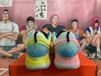 Nike Basketball Sneakers in Pink and Yellow