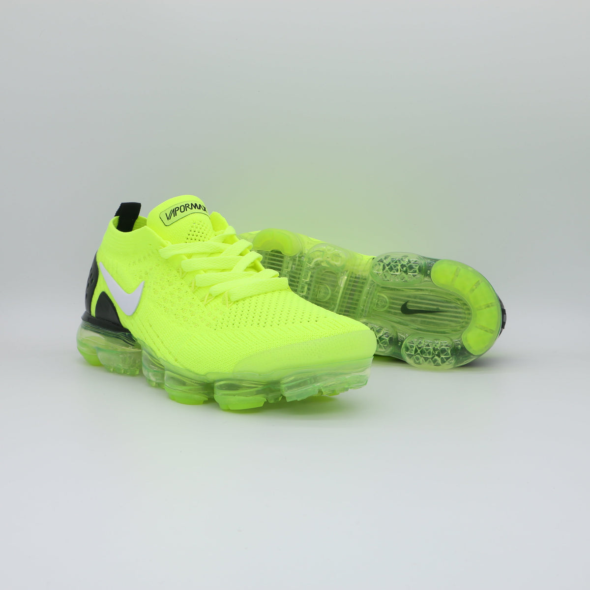 Nike Air VaporMax 2018 Neon Green Black Sneakers 942842-7009