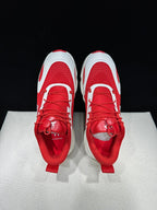 On x Loewe Cloudventure 3.0 Red and White Sneakers