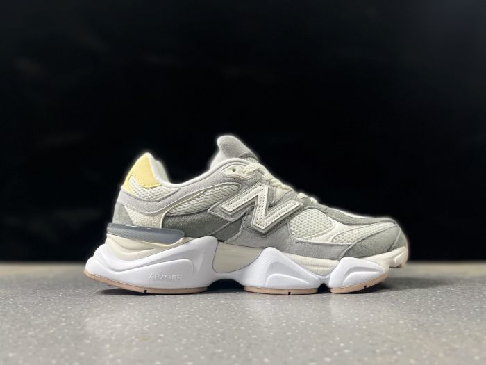 New Balance 9060 U9060AUB Sneakers in Gray and Yellow